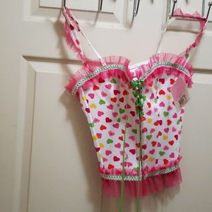 100% Babe heart corset